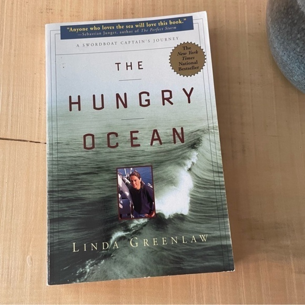 LAST CHANCE Adult Nonfic Paperback Hungry Ocean Greenlaw Book Adventure Nature